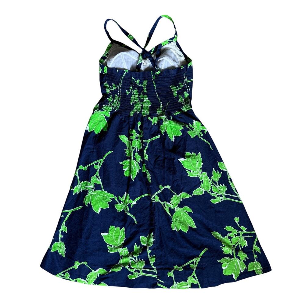 Vintage Retro Mini Dress 50s Pinup Tropical Vacation Travel USA Rockabilly - Picture 4 of 9